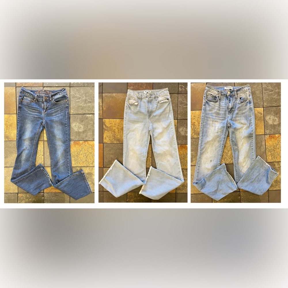 Women's Wax Jeans- 3 pairs